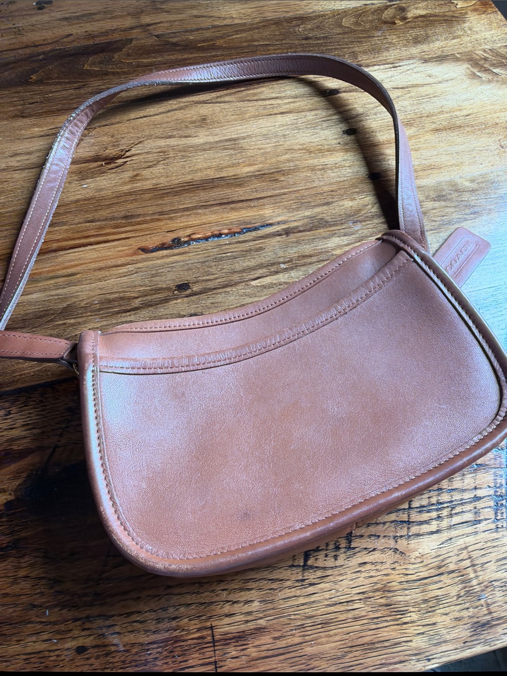 Coach Vintage Wendie Crossbody Bag 9031 in Saddle Excellent Condition - Picture 12 of 12